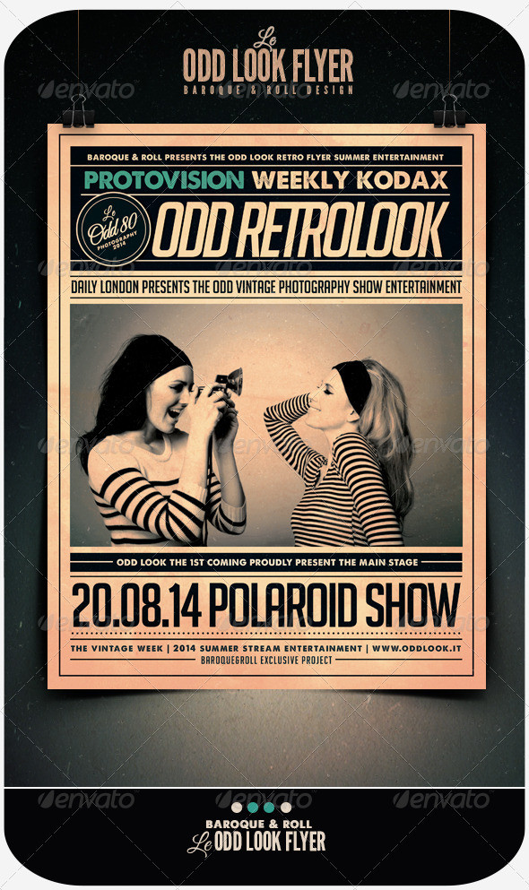 Odd look flyer preview