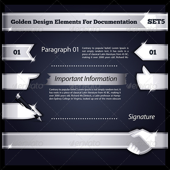 Silver design elements for docs