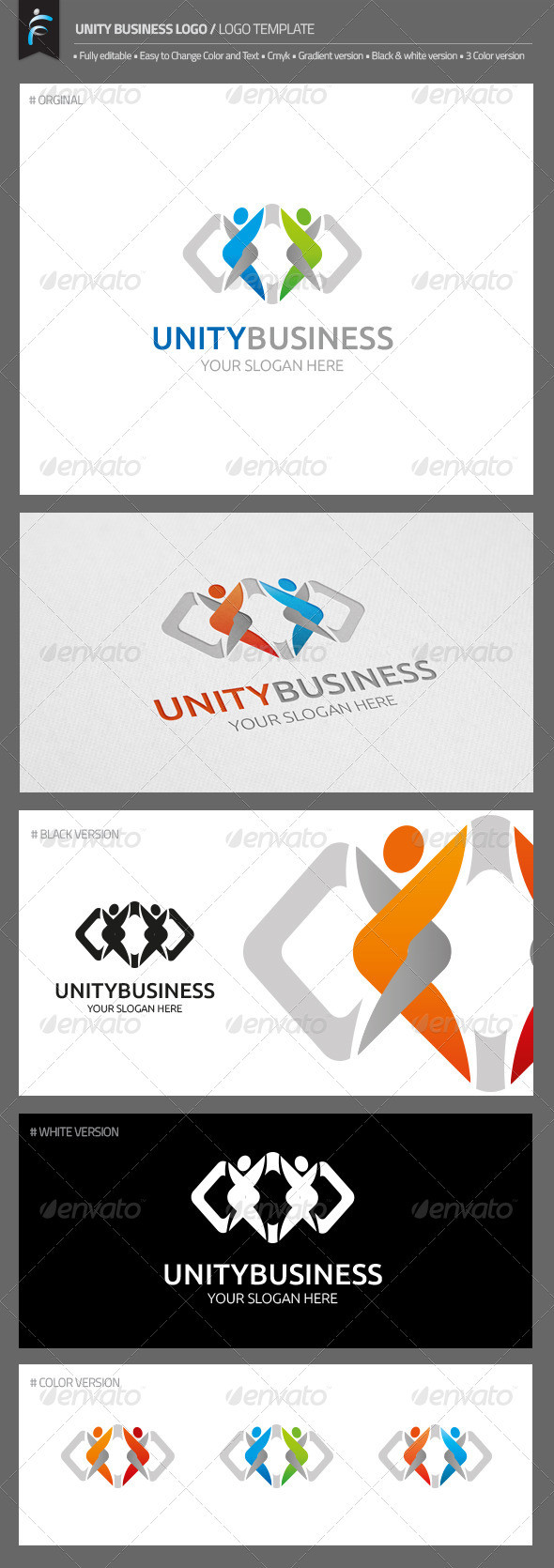 Unity business logo