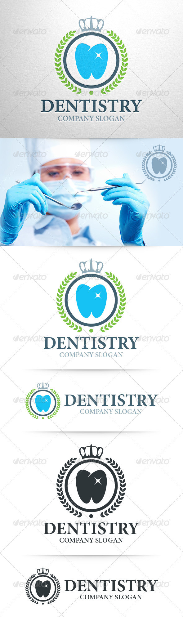 Dentistry logo template