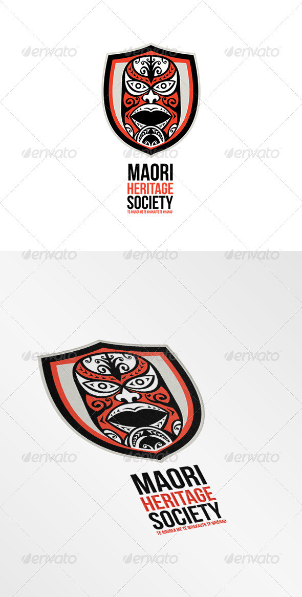 Lp maori mask red frnt shield gr prvw