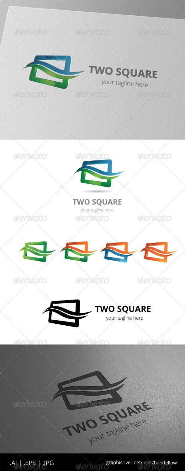 Two 20square