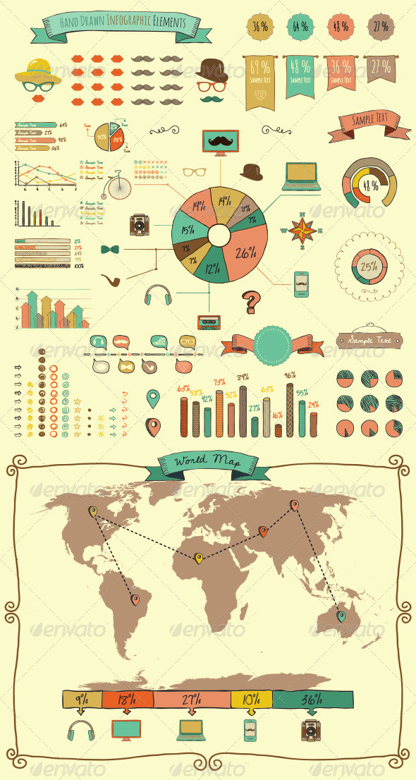 Vintage 20infographic gr 590