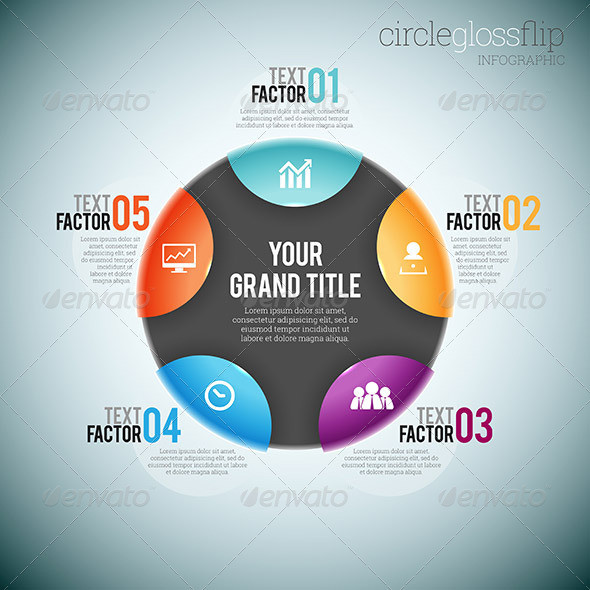 Circle 20gloss 20flip 20infographic 20590