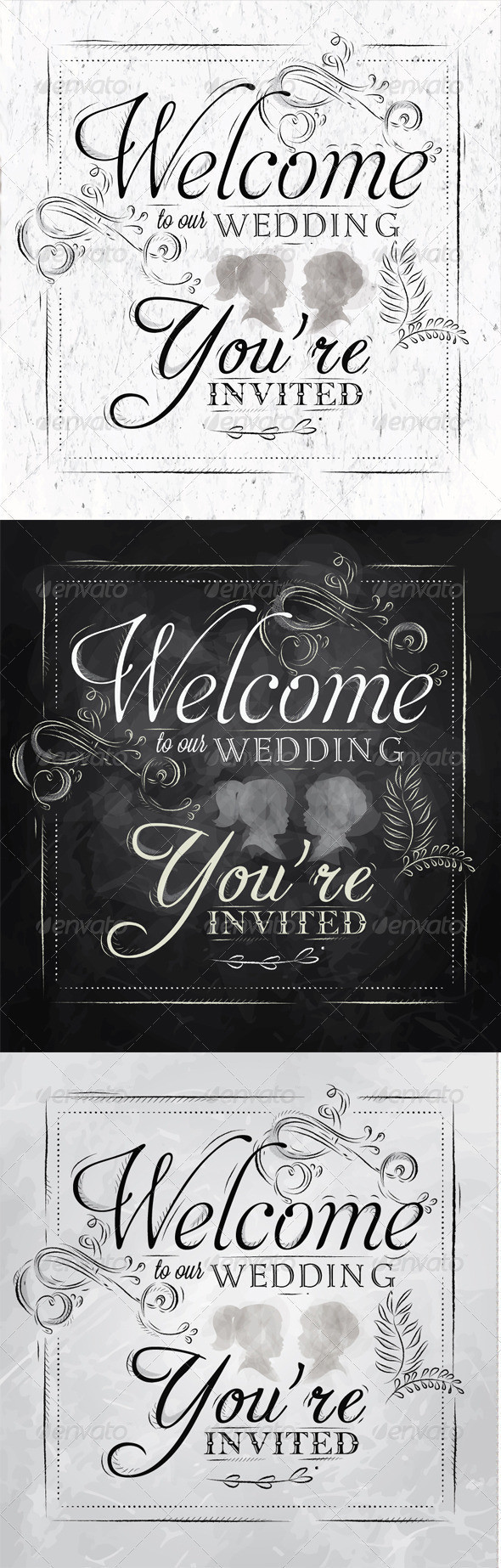 Wedding invitation 590