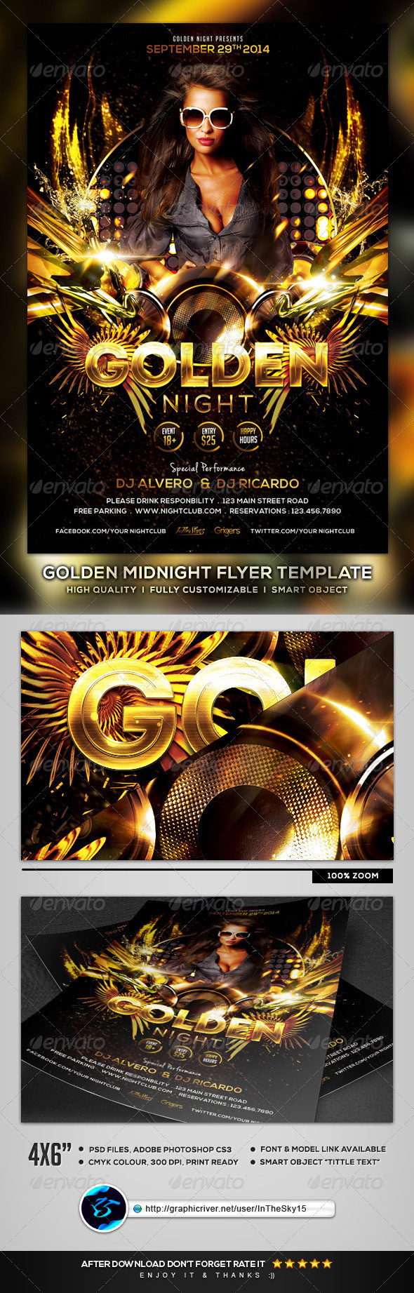 Preview3 20golden 20night 20flyer 20template 20