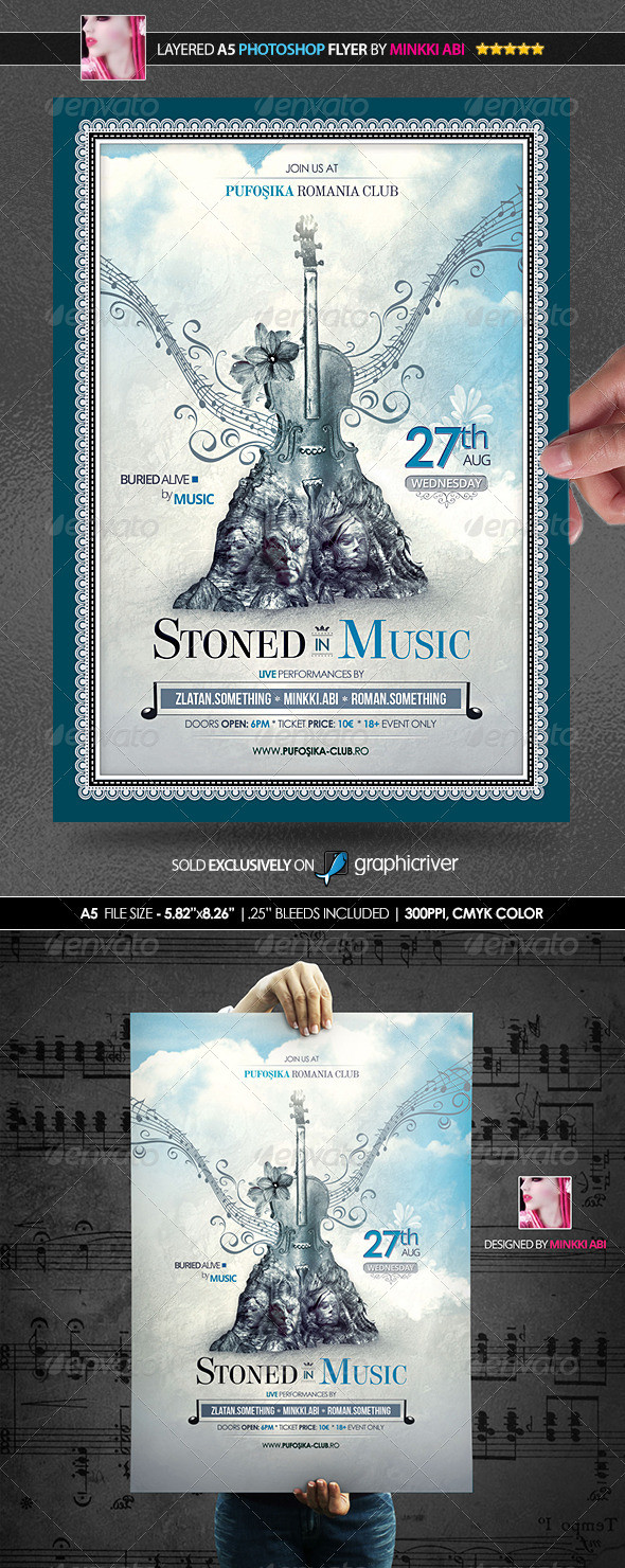 Stoned 20in 20music music 20photomanipulation creative 20posters artistic 20flyer violin 20photomanipulation artistic 20poster rock 20concert dark gothic 20flyer