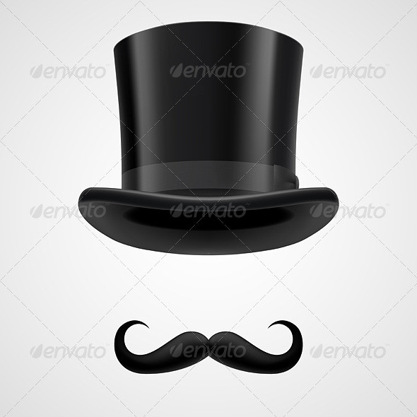 Top hat mustache 02 590