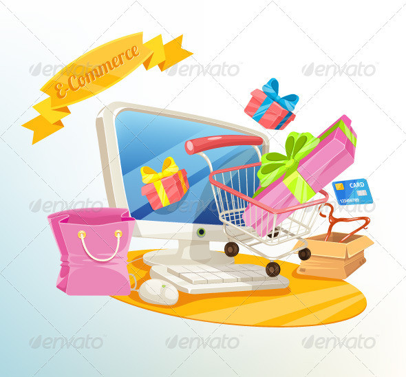 E commerce illustration