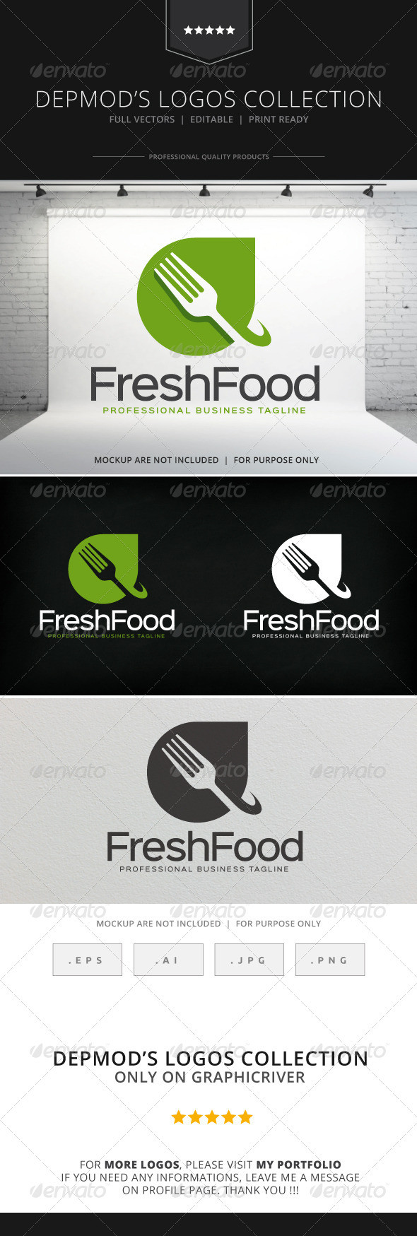 Fresh food logo