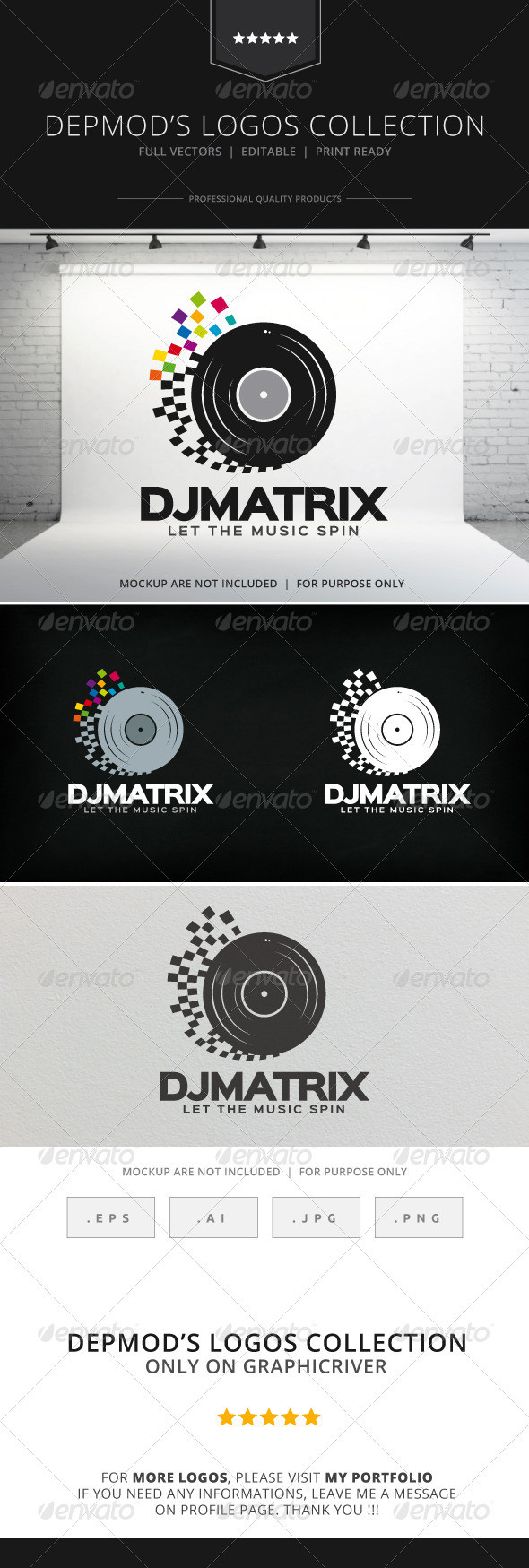 Dj matrix logo