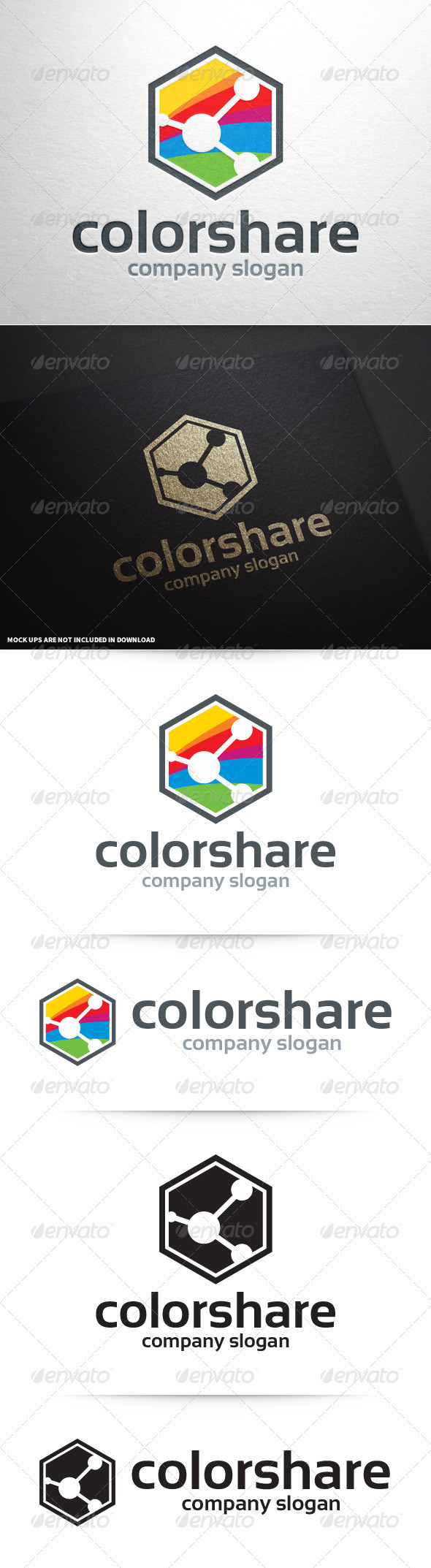 Color share logo