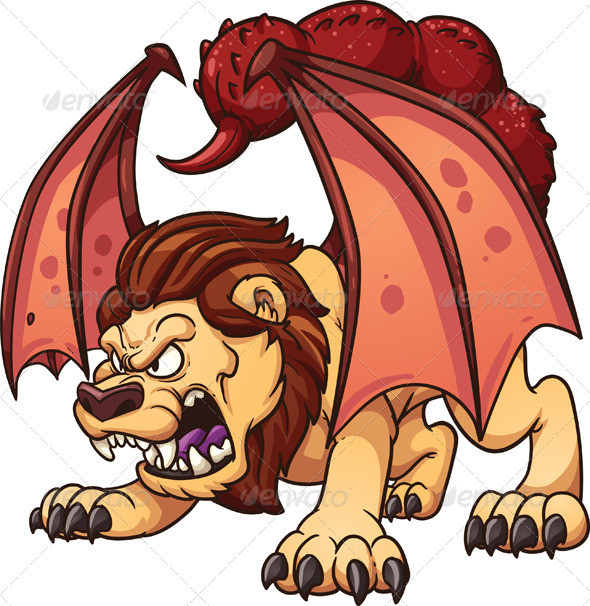 Cartoon 20manticore