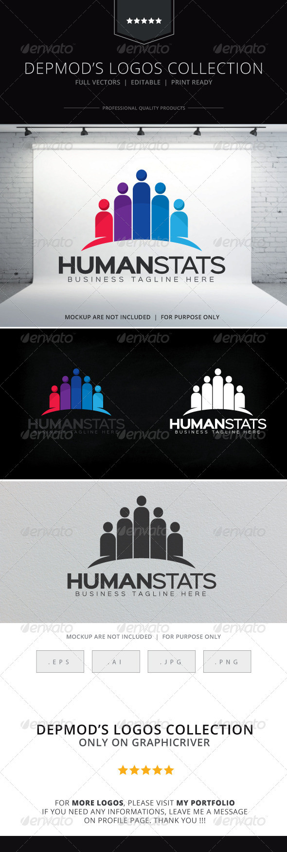 Human stats logo