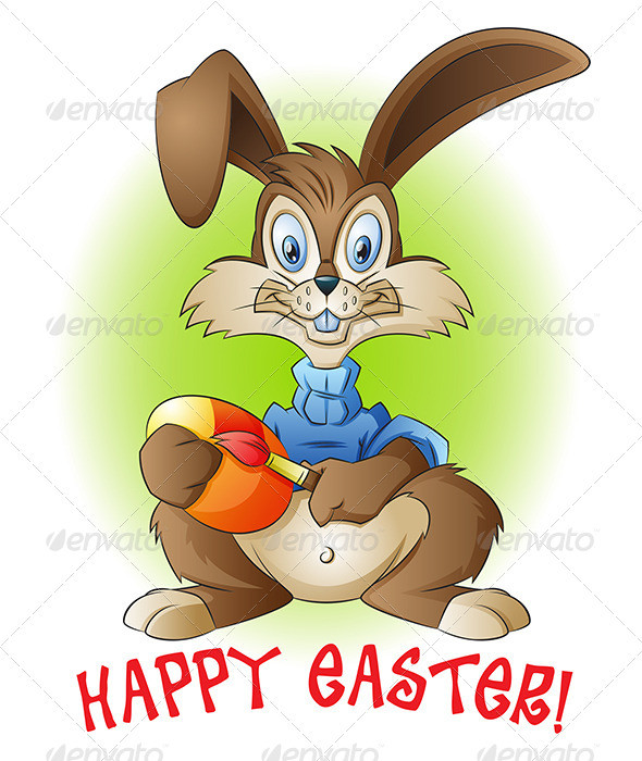 Easter bunny   590x700