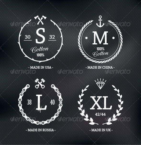 Size emblems 1