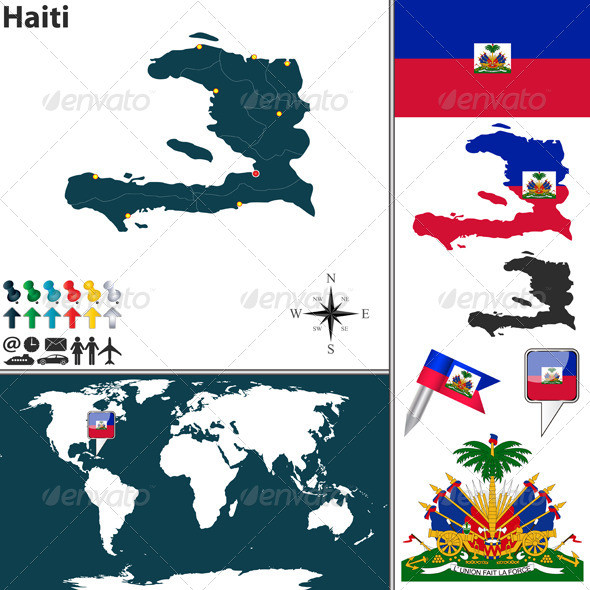 01 haiti 20map 20world