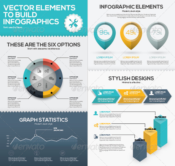 Infographic 20vector 20elements 20and 20options 20gr