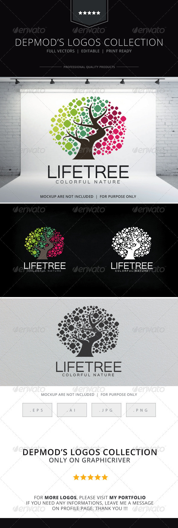 Life tree logo