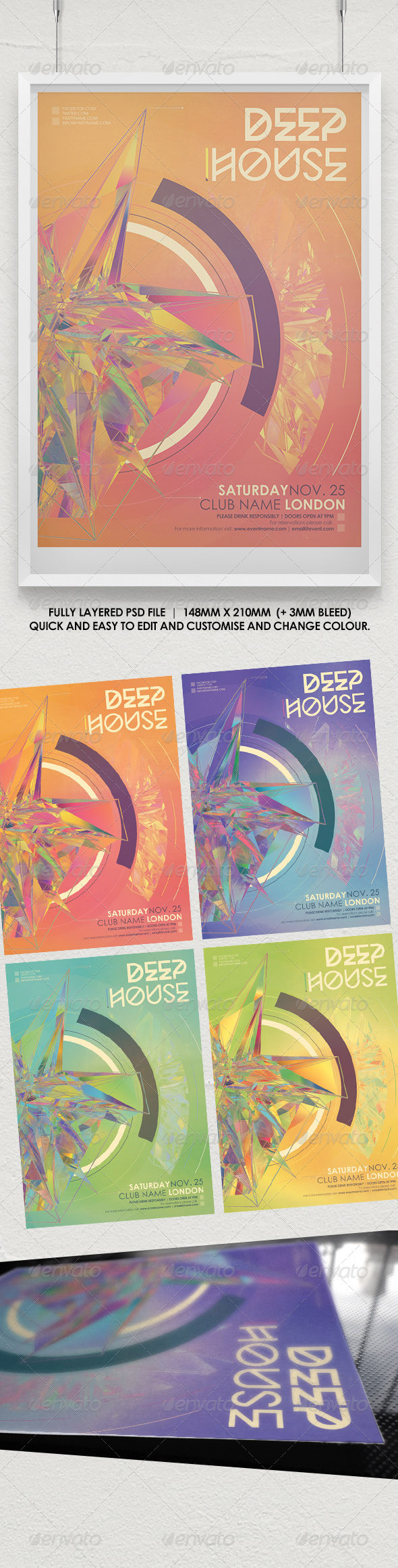 Deep 20house 20abstract 20flyer 20layout