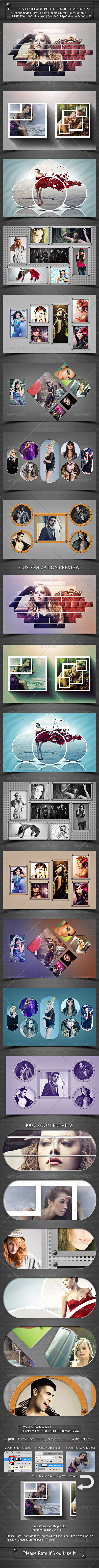 Different 20collage 20photoframe 20template 20v2 20preview