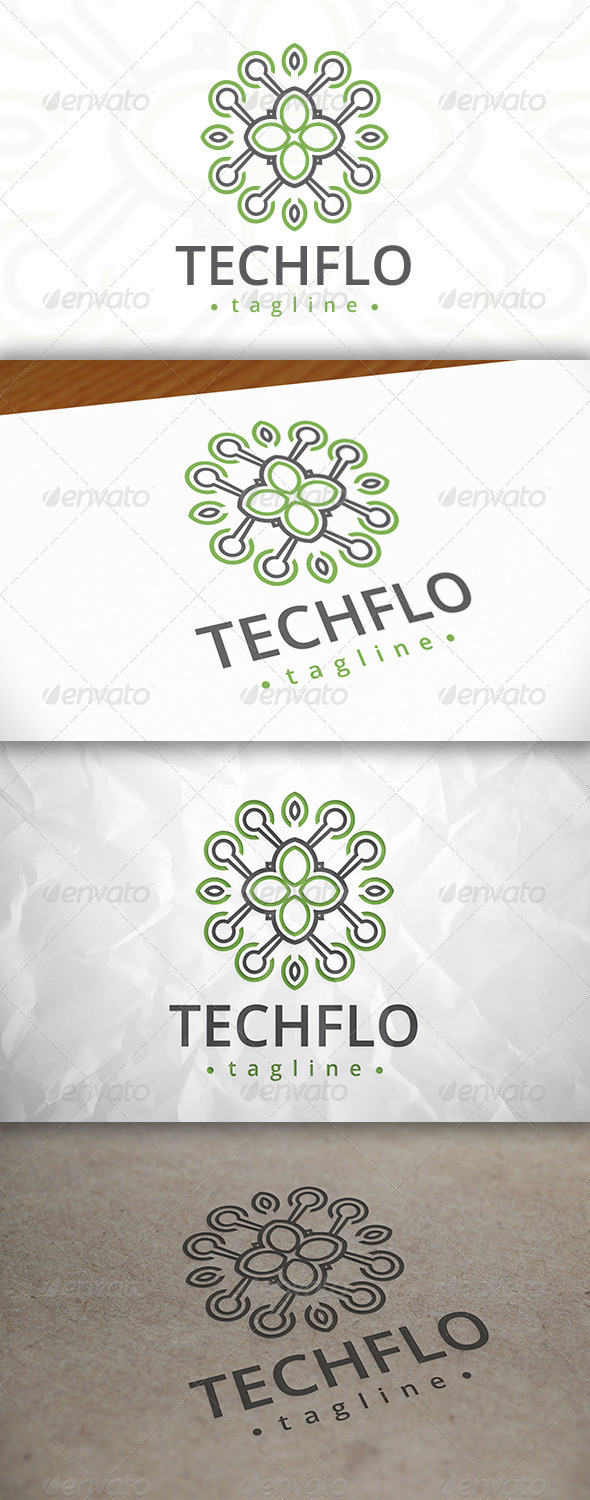 Tech 20flower 20logo 20preview