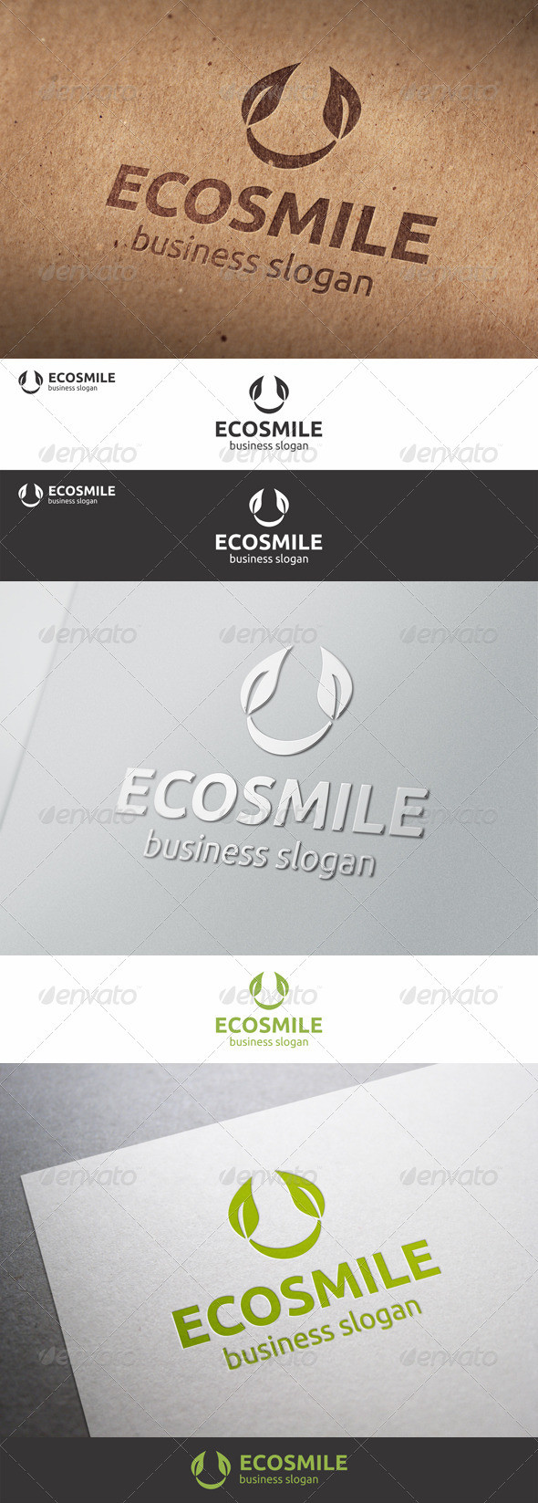 Eco 20smile 20  20branch 20nature 20logo 1