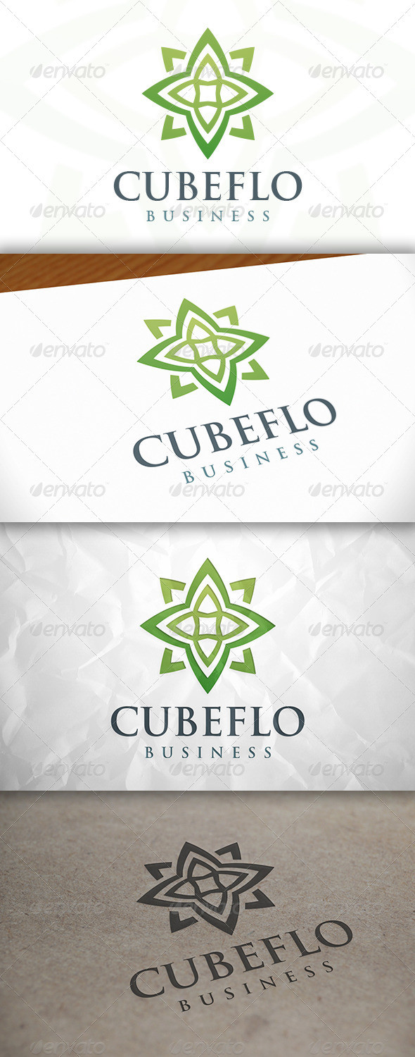 Cube 20flower 20logo 20preview