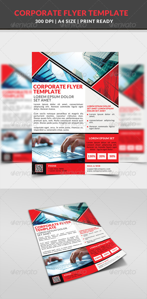 Corporate multipurpose flyer template 10 preview