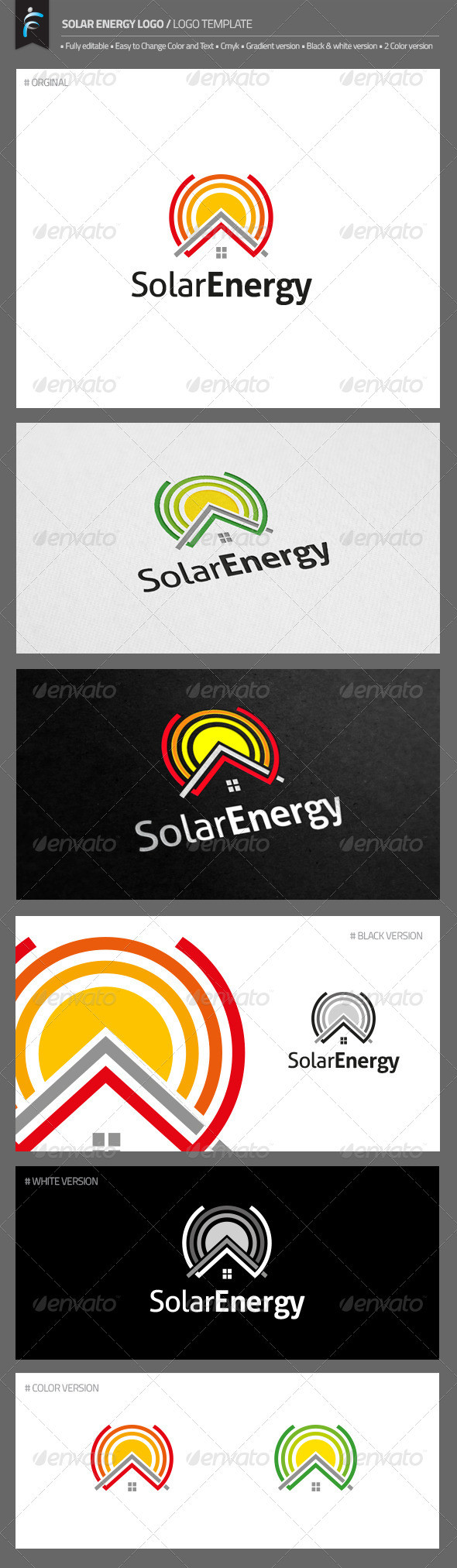 Solar energy logo