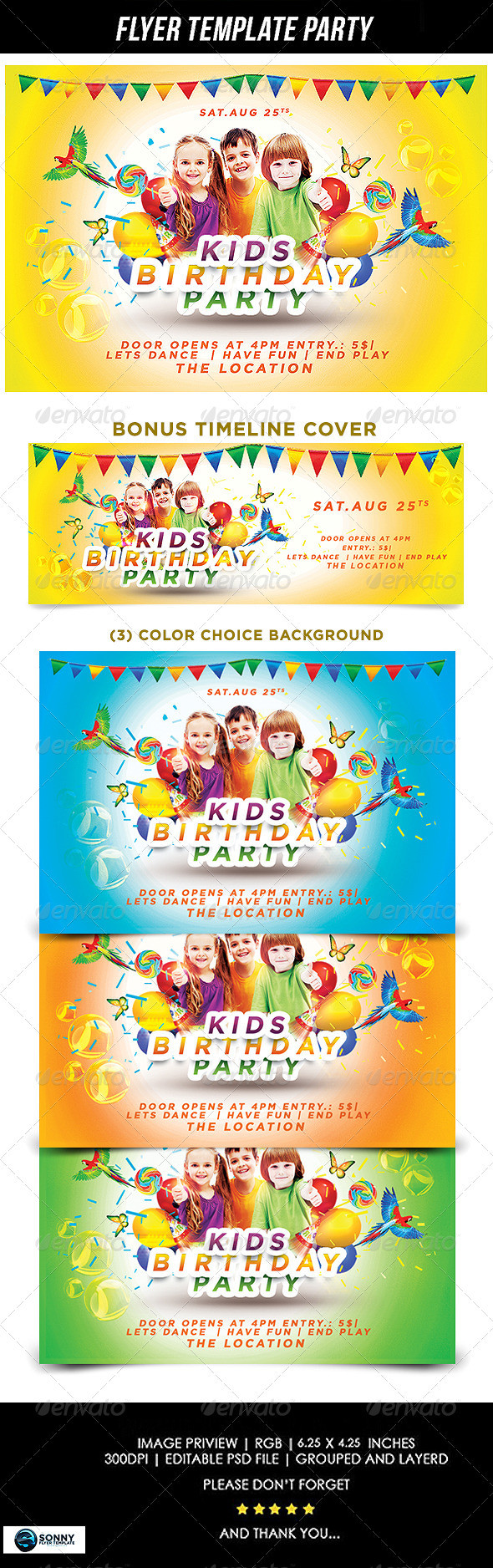 01 kids birthday party preview