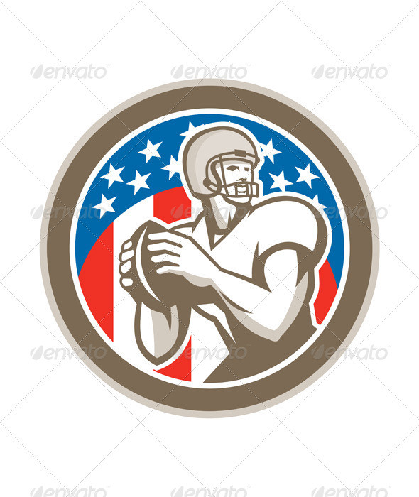 American football qtrback throw circ gr prvw