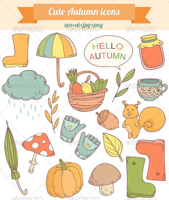 Cute 20autumn 20icons 20preview