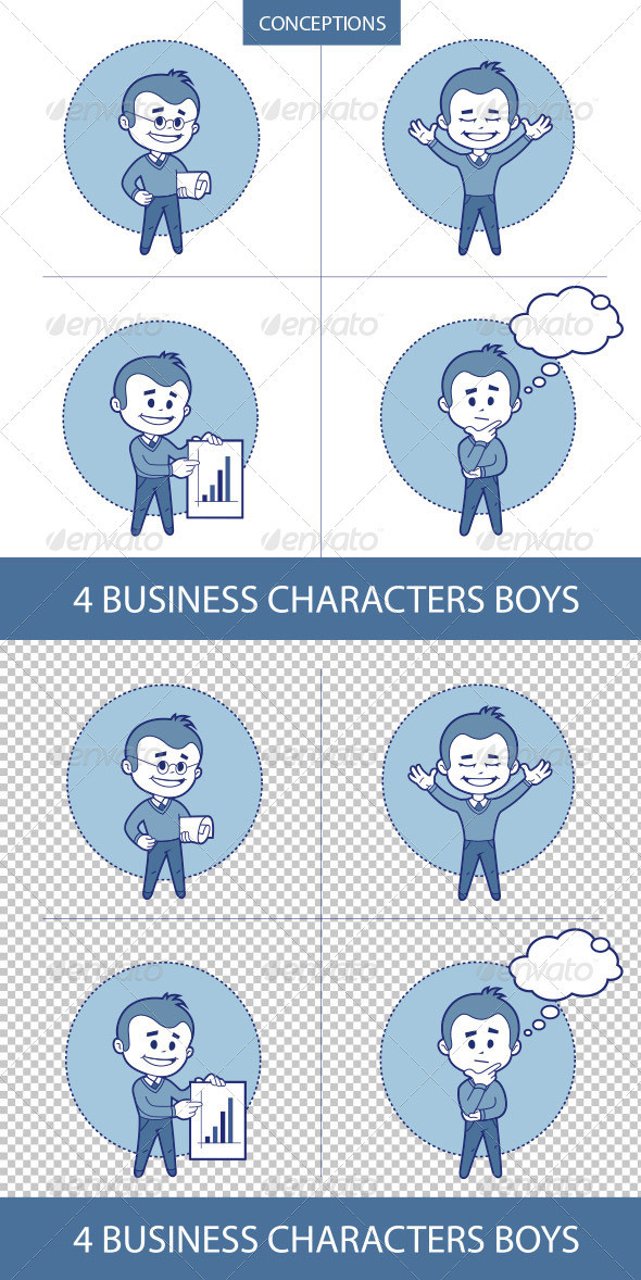 Business 20characters 20boys preview