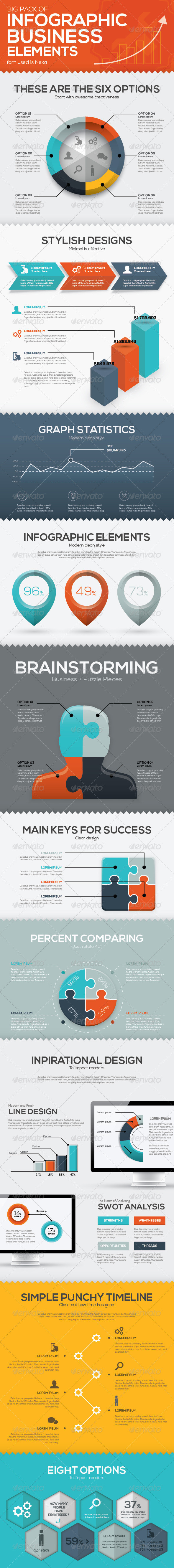 Vector 20elements 20to 20build 20infographics