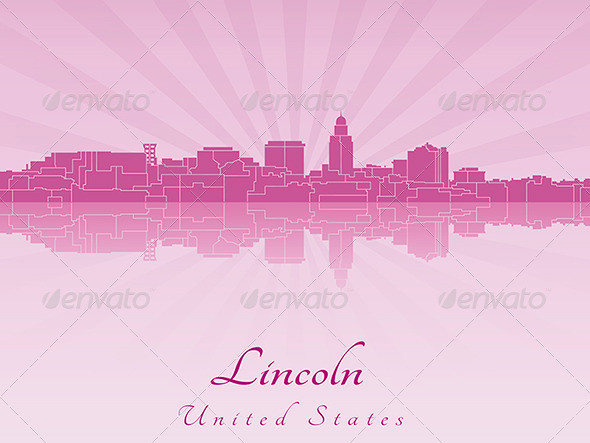 Lincoln 20skyline 20in 20purple 20radiant 20orchid