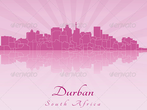 Durban 20skyline 20in 20purple 20radiant 20orchid