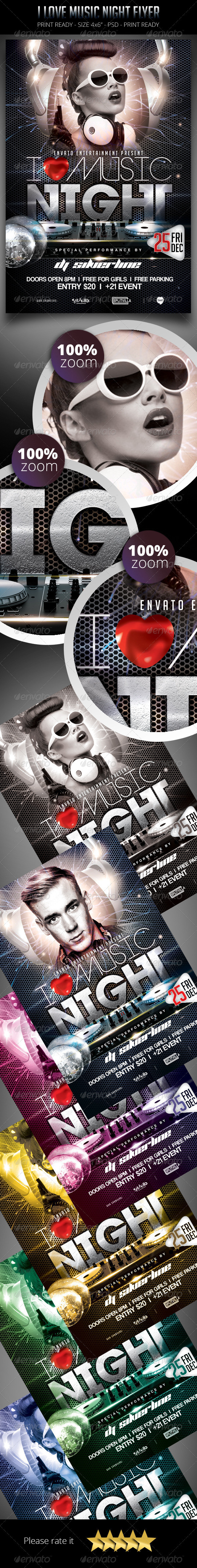 I 20love 20music 20night 20flyer 20presentation