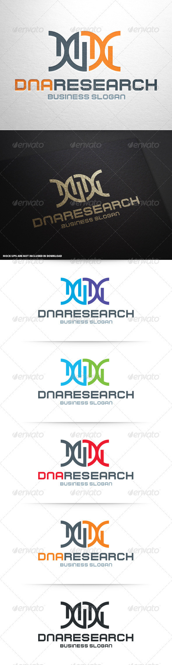 Dna research logo