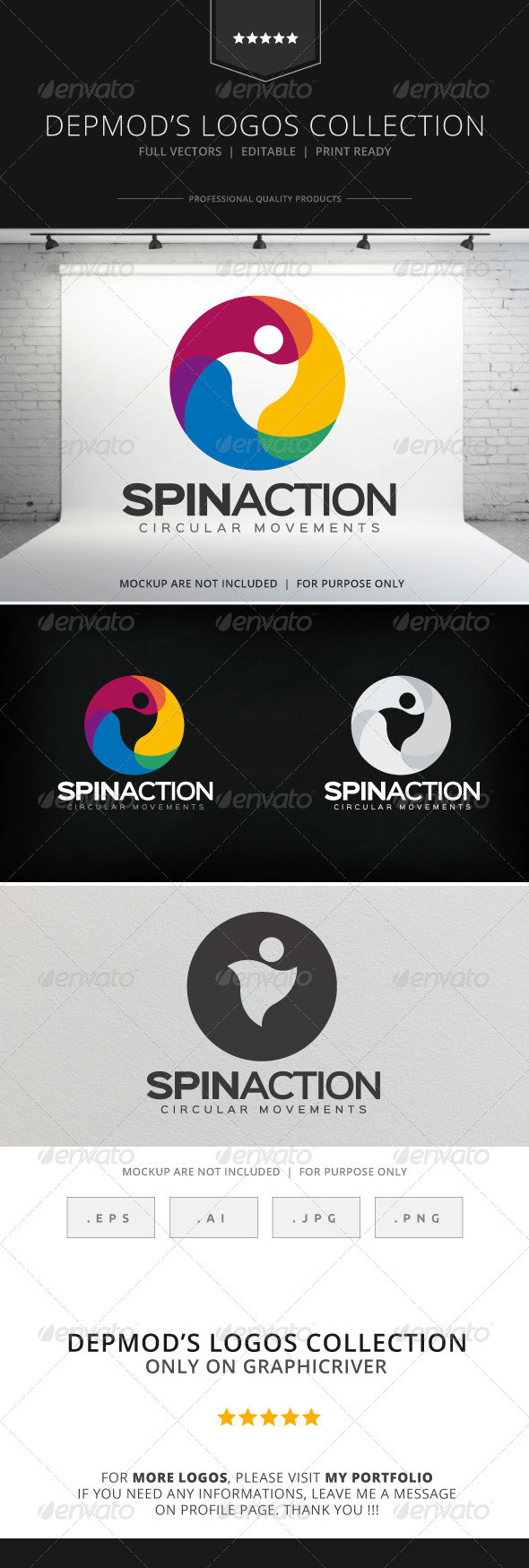 Spin action logo