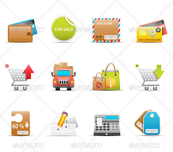 Shopping 20icons preview