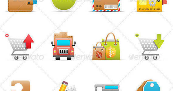 Box shopping 20icons preview