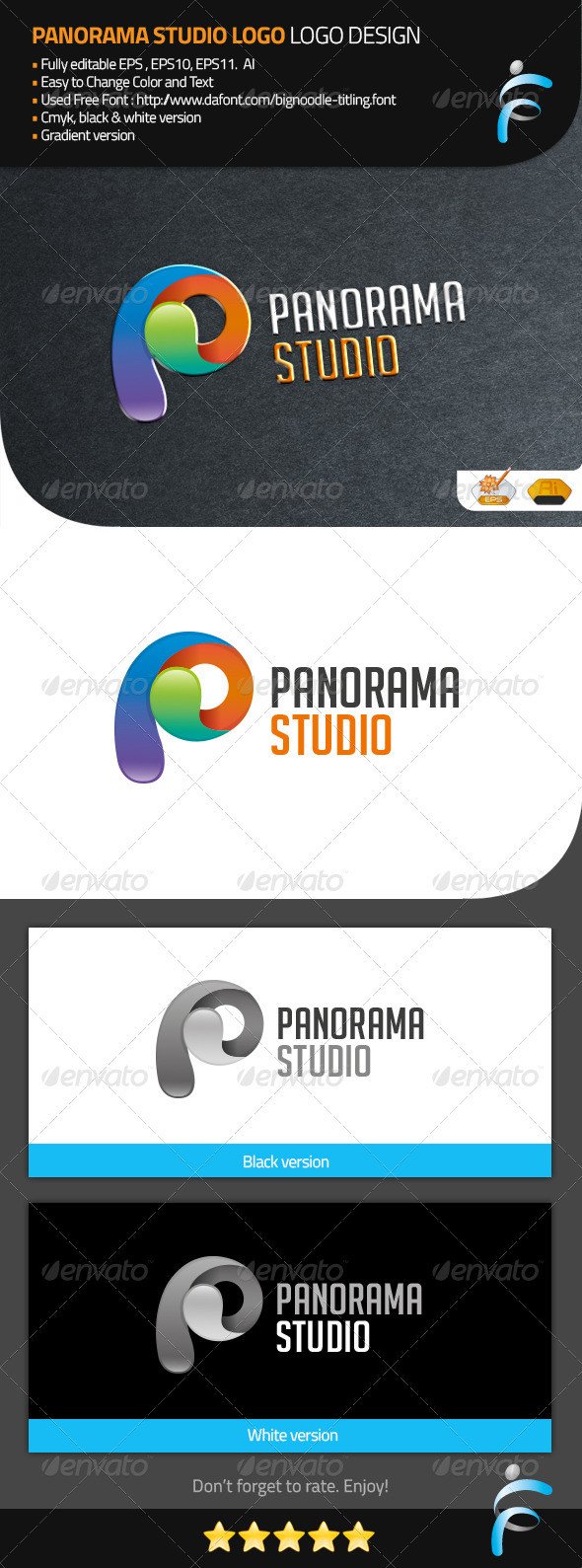 Panorama studio logo