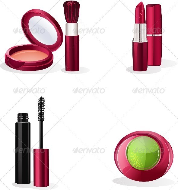 Set 20of 20cosmetics 20makeup eps10 20 pv