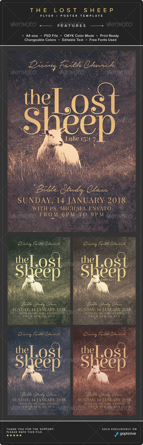 The lost sheep flyer preview