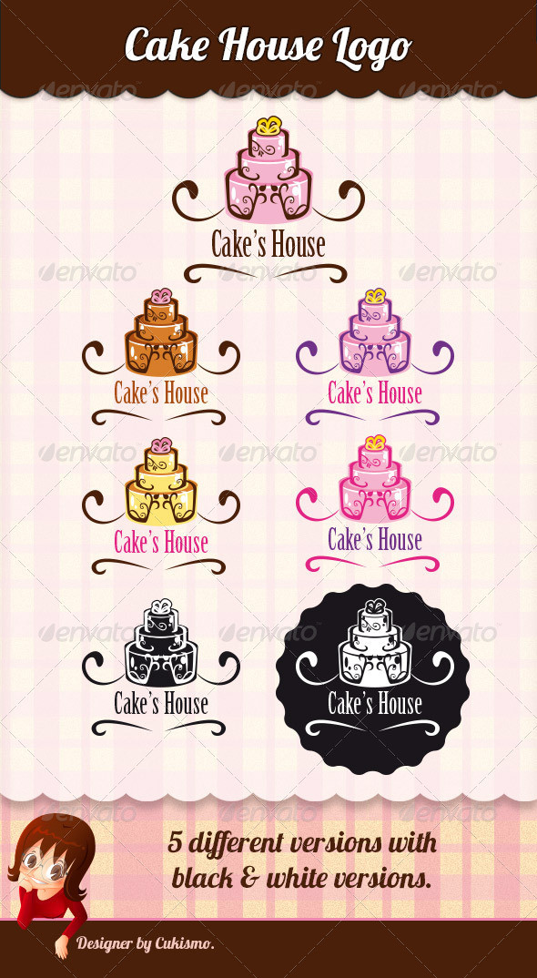 Cakehouse logo bydianacr cukismo