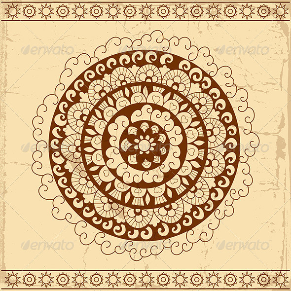 Decorative 20circle 20card 20background pv