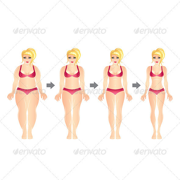 Weight loss woman