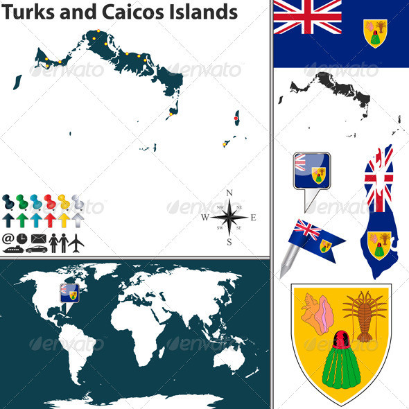 01 turks 20and 20caicos 20islands 20map 20world