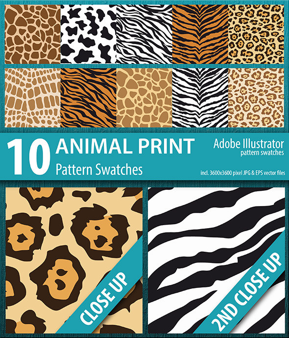 Animal 20print 20illustrator 20patterns 20preview